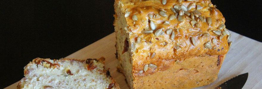 Gâteau au yaourt salé au chorizo