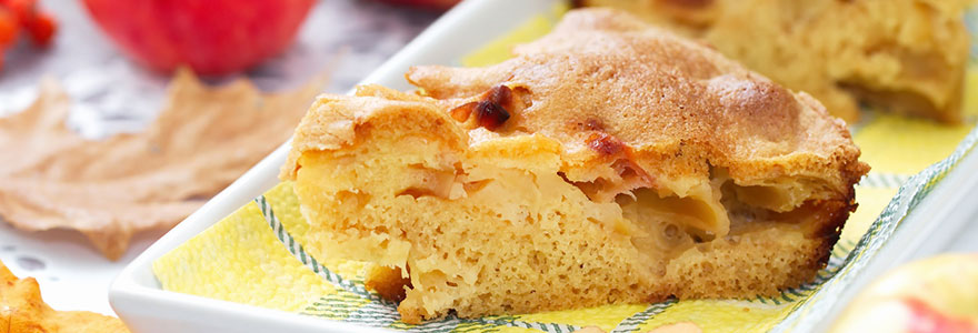 gâteau au yaourt aux pommes râpées